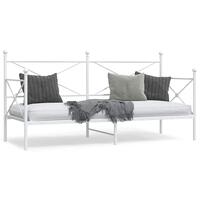 Daybed uden madras 75x190 cm stål hvid