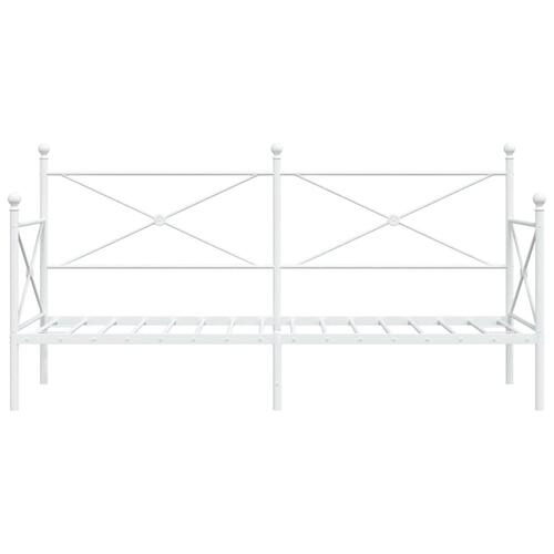 Daybed uden madras 75x190 cm stål hvid