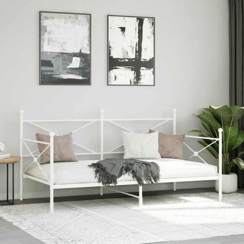 Daybed uden madras 107x203 cm stål hvid