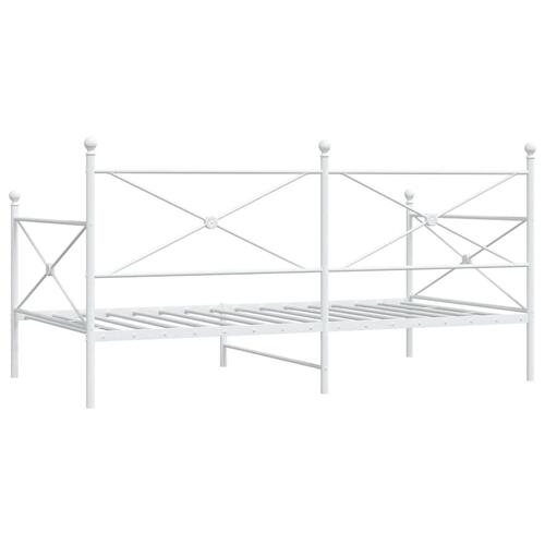 Daybed uden madras 107x203 cm stål hvid