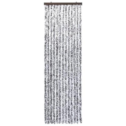 Insektgardin 90x200 cm chenille brun og beige