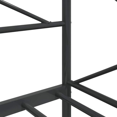 Daybed uden madras 90x200 cm stål sort