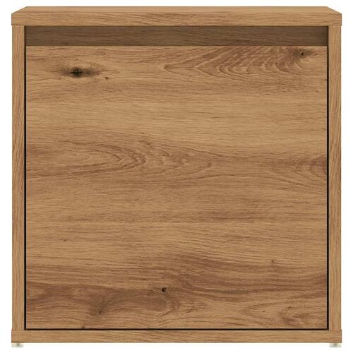 Opbevaringsskab 40,5x40x40 cm konstrueret træ kunsteg