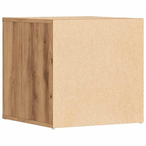 Opbevaringsskab 40,5x40x40 cm konstrueret træ kunsteg