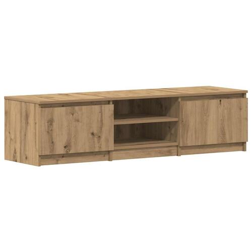 Tv-bord 140x40x36 cm konstrueret træ kunsteg