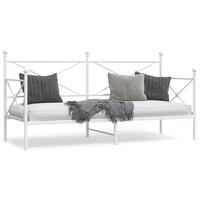 Daybed uden madras 90x190 cm stål hvid