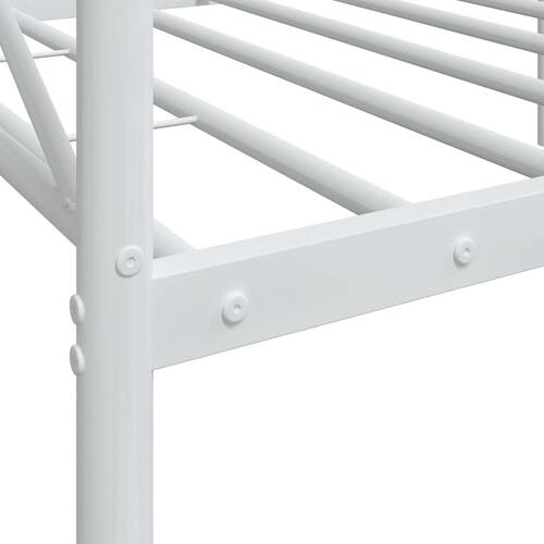 Daybed uden madras 90x190 cm stål hvid