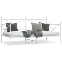 Daybed uden madras 100x190 cm stål hvid