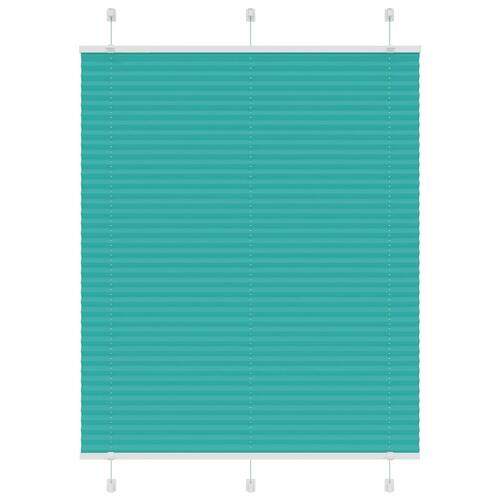 Plisségardin Benzin Grøn 105x100cm Stofbredde 104,4cm Polyester