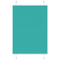 Plisségardin Benzin Grøn 95x100 cm Stofbredde 94,4 cm Polyester