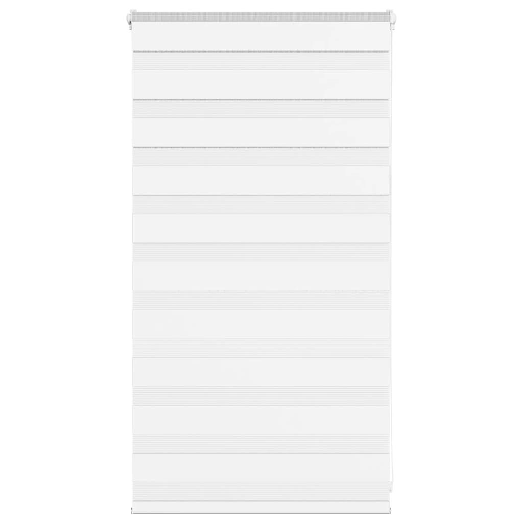 Zebragardin hvid 90x100 cm stofbredde 85,9 cm polyester
