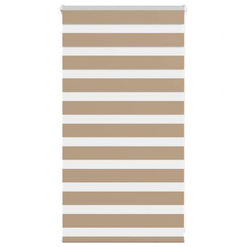 Zebragardin sandbrun 85 x 100 cm - polyester