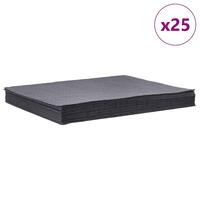 Olieabsorberende puder 25 stk. 40x50 cm grå