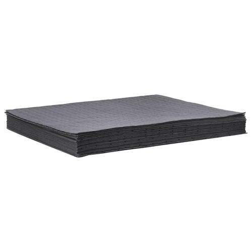 Olieabsorberende puder 25 stk. 40x50 cm grå