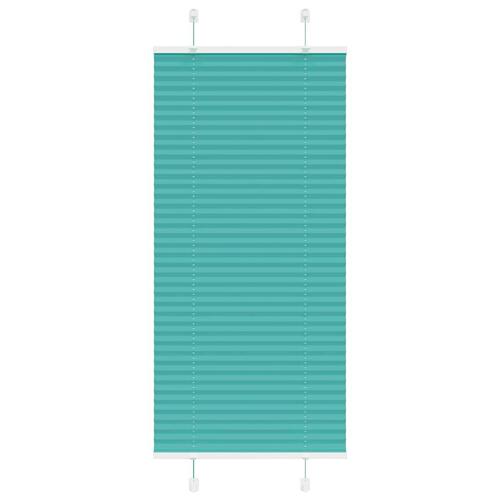 Plisségardin Benzin Grøn 55x100 cm Stofbredde 54,4 cm Polyester