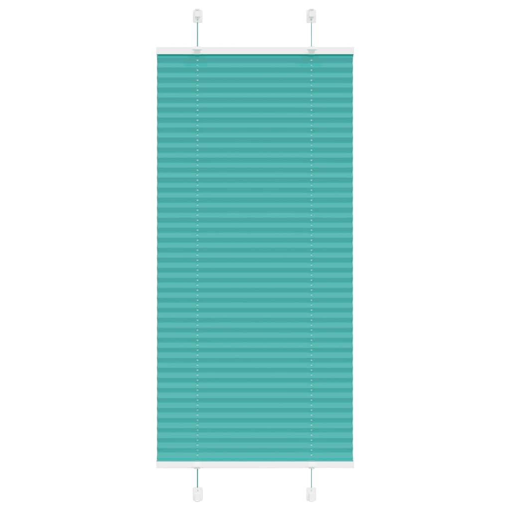 Plisségardin Benzin Grøn 55x100 cm Stofbredde 54,4 cm Polyester
