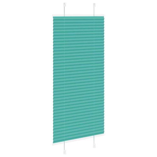 Plisségardin Benzin Grøn 55x100 cm Stofbredde 54,4 cm Polyester