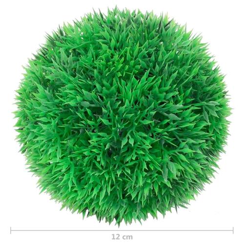 Kunstige buksbom 4 stk. 12 cm kugleformet