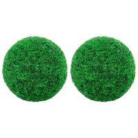 Kunstige buksbom 2 stk. 35 cm kugleformet