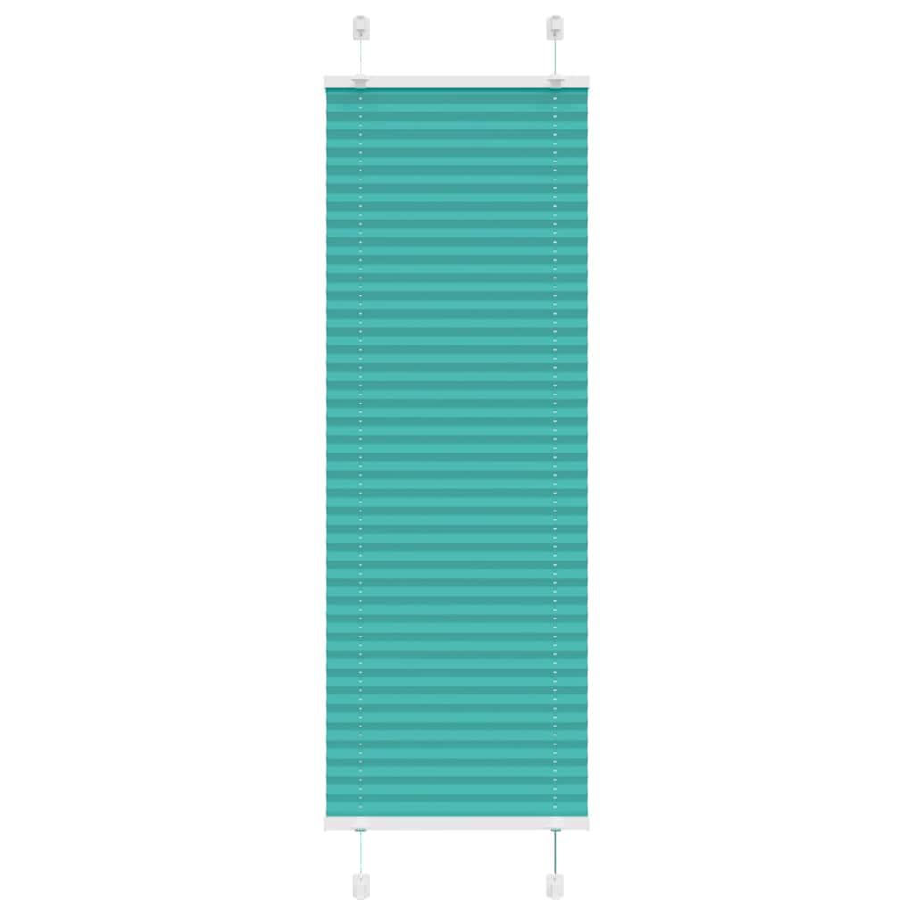 Plisségardin Benzin Grøn 50x100 cm Stofbredde 49,4 cm Polyester