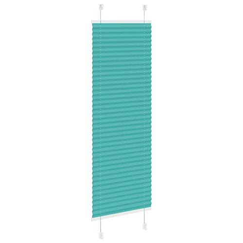Plisségardin Benzin Grøn 50x100 cm Stofbredde 49,4 cm Polyester