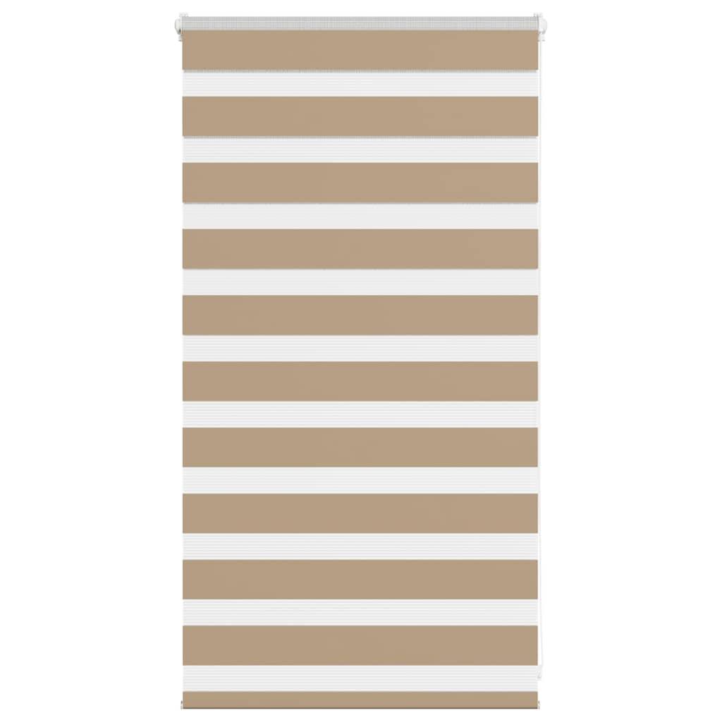 Zebragardin sandbrun 70x100 cm stofbredde 65,9 cm polyester