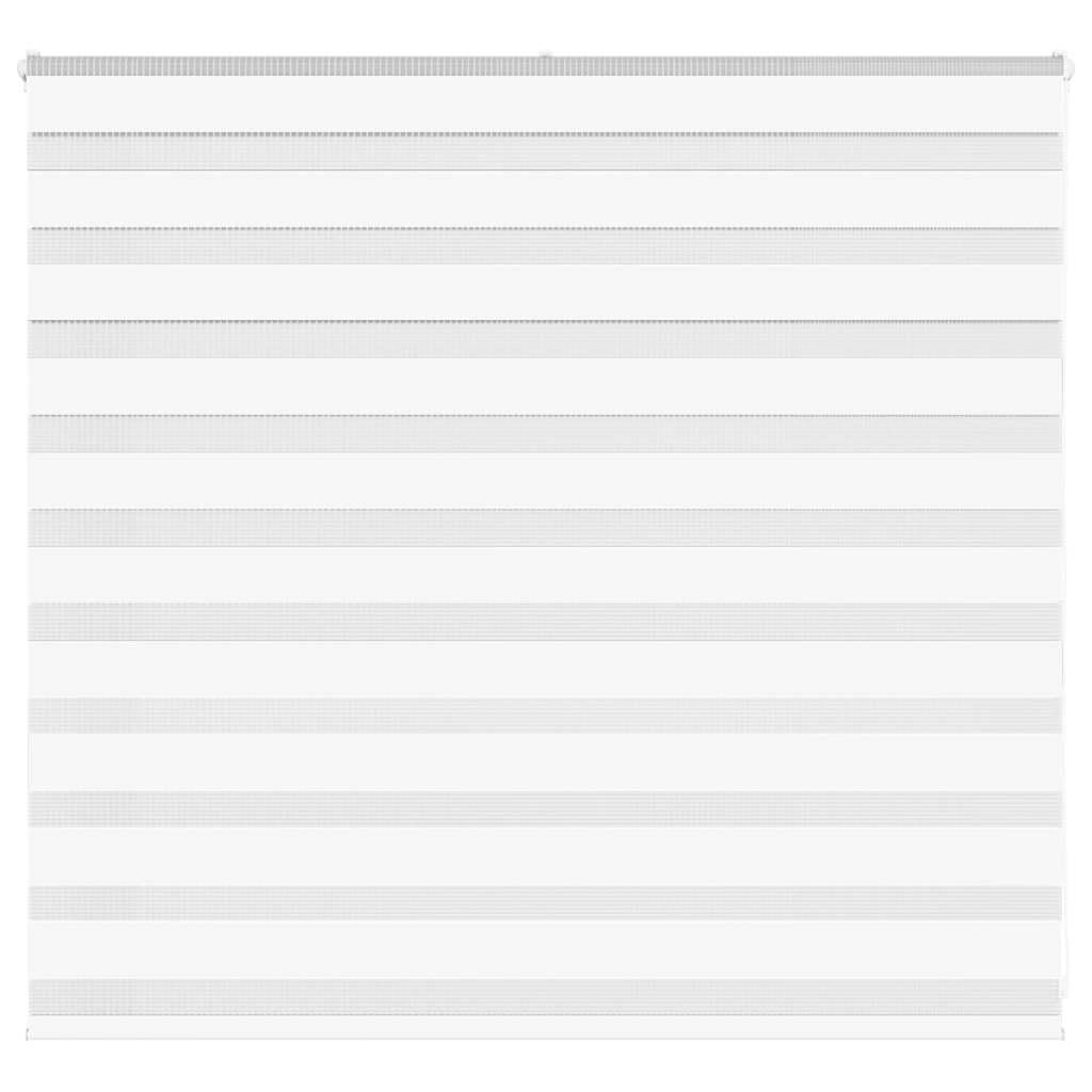 Zebragardin hvid 165x100 cm stofbredde 160,9 cm polyester