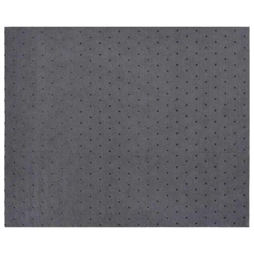 Olieabsorberende puder 100 stk. 40x50 cm grå