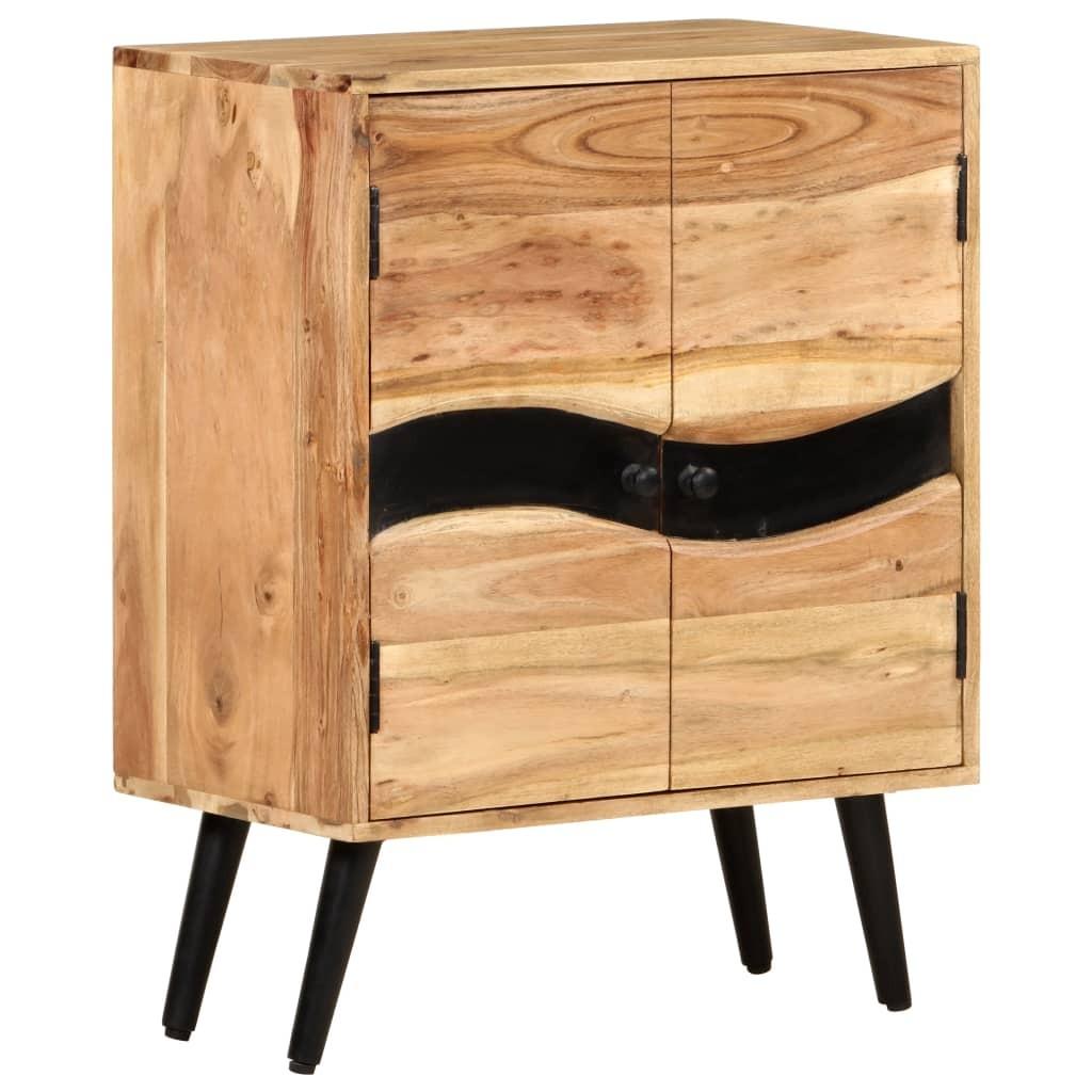Skænk 57x34x75 cm massivt akacietræ