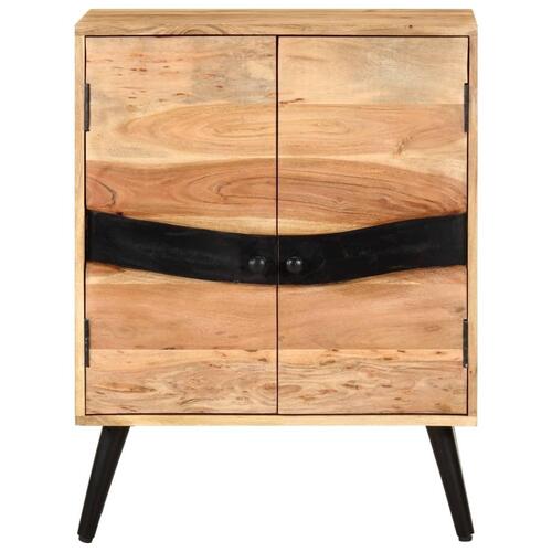 Skænk 57x34x75 cm massivt akacietræ