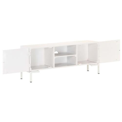 Tv-skab 115x30x46 cm massivt mangotræ