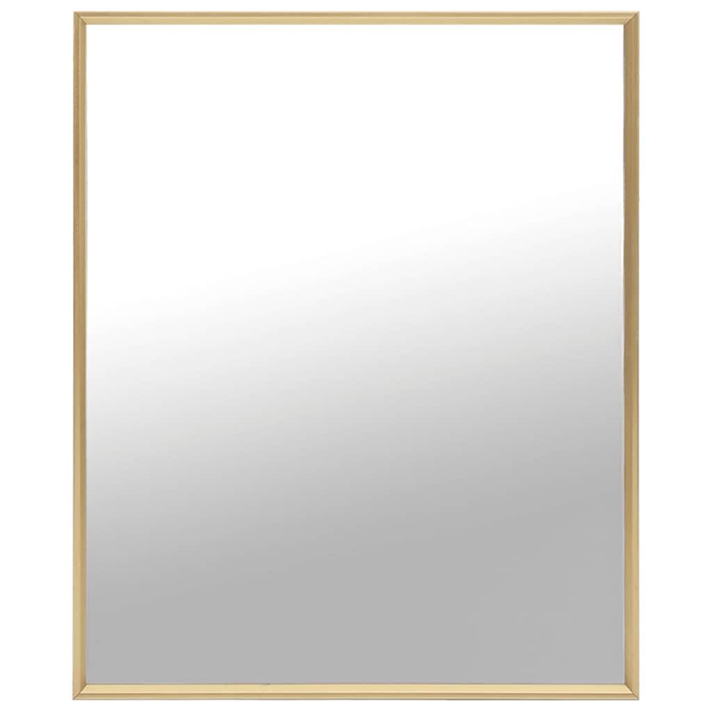 Spejl 70x50 cm guldfarvet