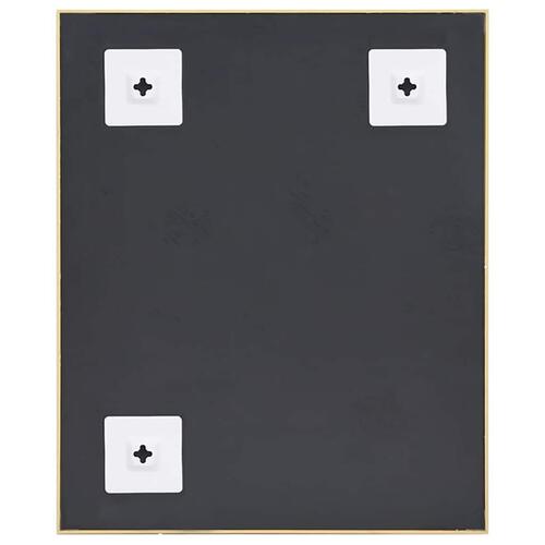 Spejl 70x50 cm guldfarvet