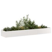 Plantekasse 360x80x40 cm rustfrit stål