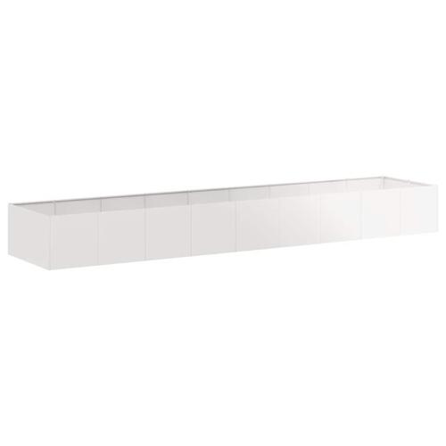 Plantekasse 360x80x40 cm rustfrit stål