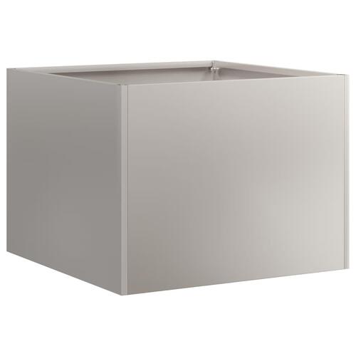 Plantekasse rustfarvet 40x40x30 cm forvitringsstål