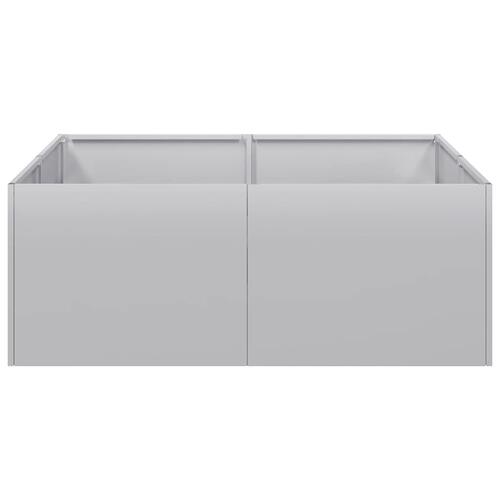 Plantekasse 80x80x30 cm galvaniseret stål