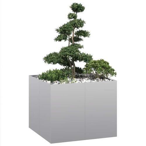 Plantekasse 100x100x80 cm galvaniseret stål