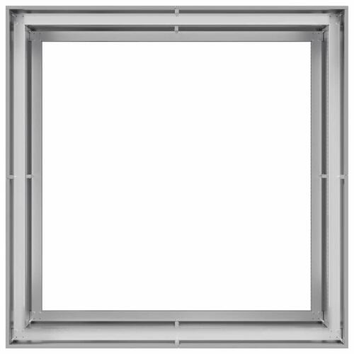 Plantekasse 100x100x80 cm galvaniseret stål