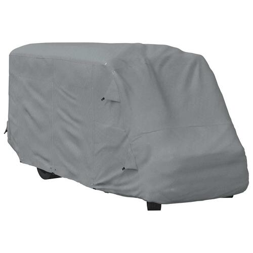 Autocamperovertræk 570x235x275 cm ikke-vævet stof grå