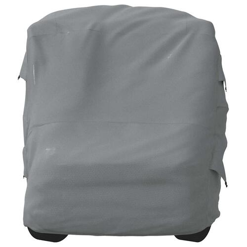 Autocamperovertræk 570x235x275 cm ikke-vævet stof grå