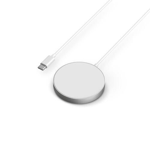 Trådløs oplader KSIX MagniBoost Hvid