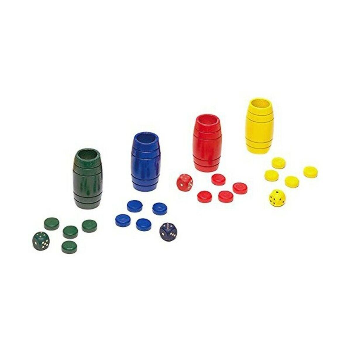 Bæger med Parcheesi chips Cayro
