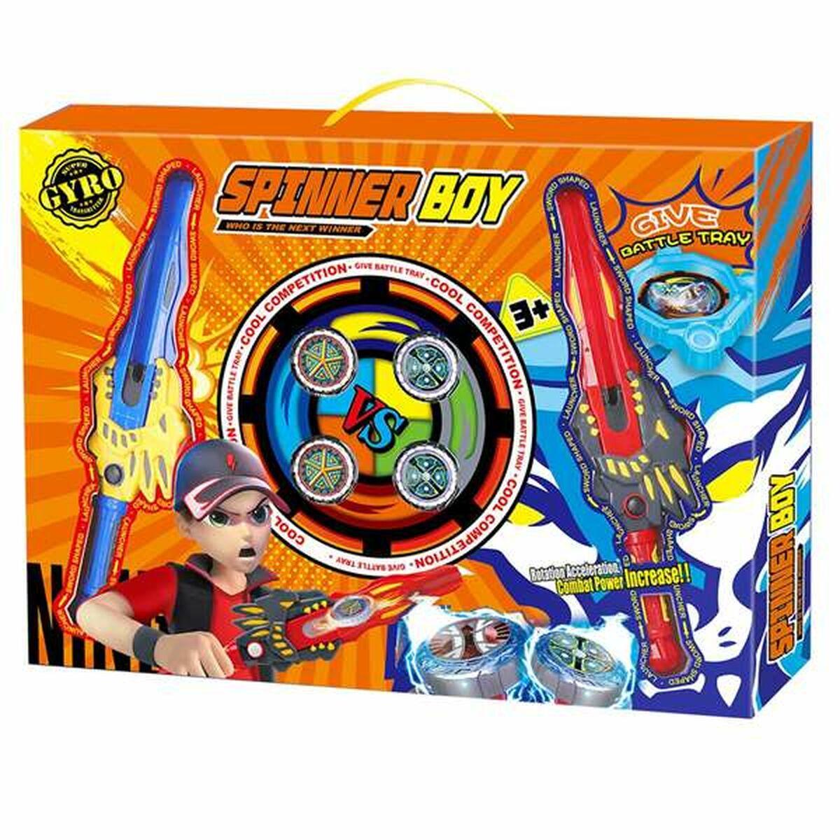 Juinsa Spinner Boy action figur - 33 cm legetøjssæt