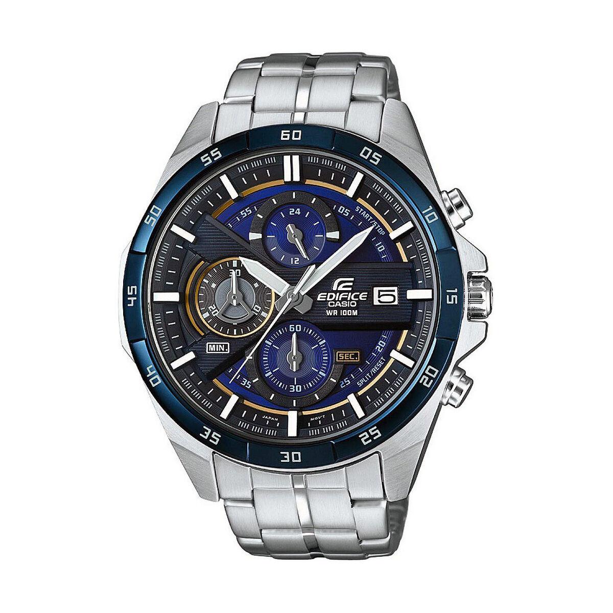 Herreur Casio EFR-556DB-2AVUEF Blå Sølvfarvet (Ø 48 mm)