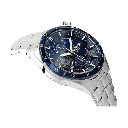 Herreur Casio EFR-556DB-2AVUEF Blå Sølvfarvet (Ø 48 mm)