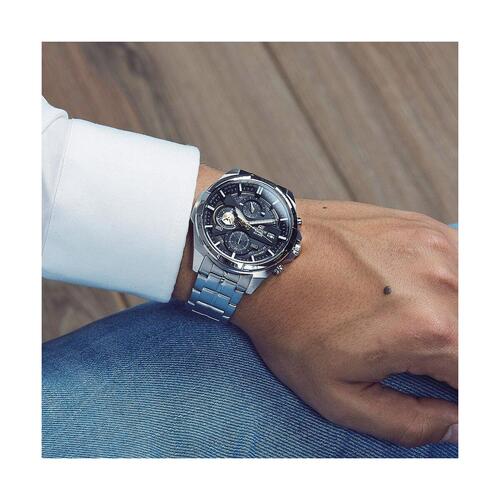 Herreur Casio EFR-556DB-2AVUEF Blå Sølvfarvet (Ø 48 mm)