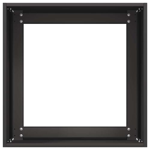 Plantekasse 40x40x40 cm koldvalset stål sort