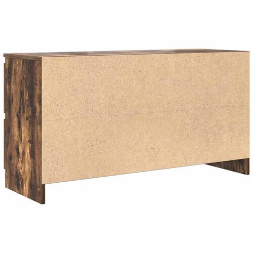 Tv-bord 100x35x54 cm konstrueret træ røget egetræsfarve