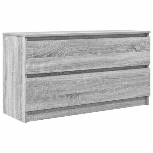 Tv-bord 100x35x54 cm konstrueret træ grå sonoma-eg